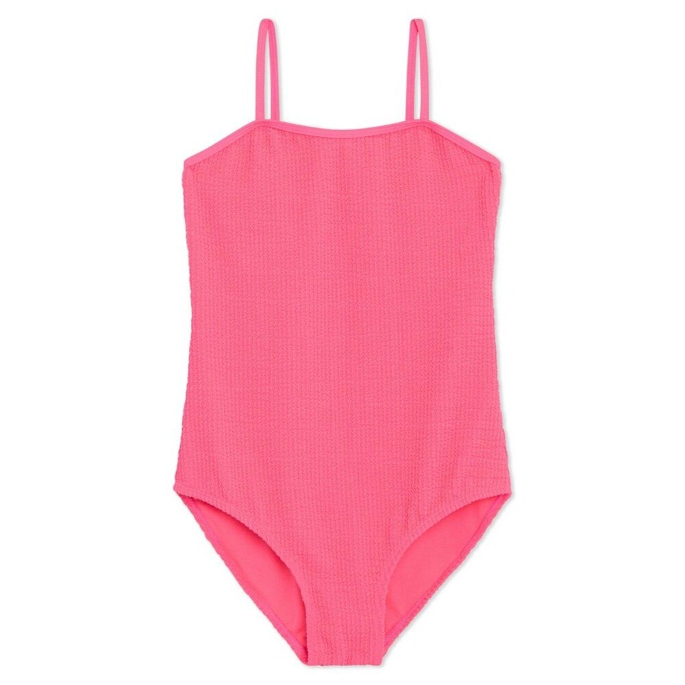 Eddie Bauer Girls' UPF 50+ Scoop-Neck Stretchable One-Piece Swimsuit XL